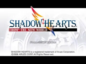 Shadow Hearts - From the New World screen shot title